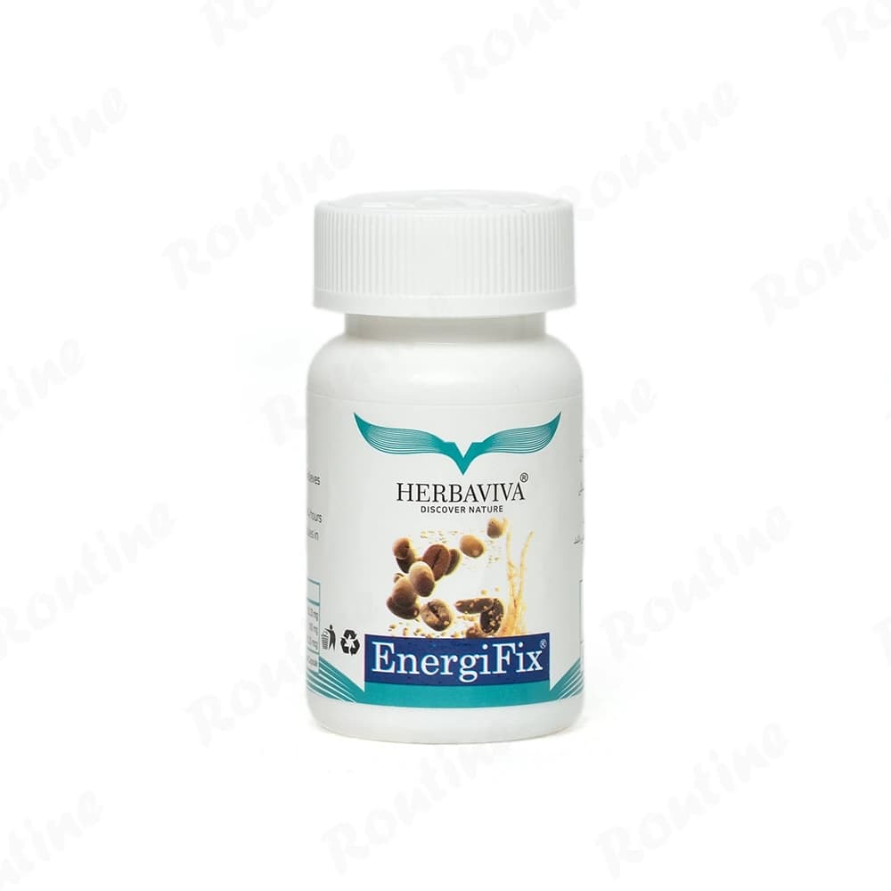 قرص انرژی فیکس هرباویوا گل دارو 60 عدد، تصویر 1