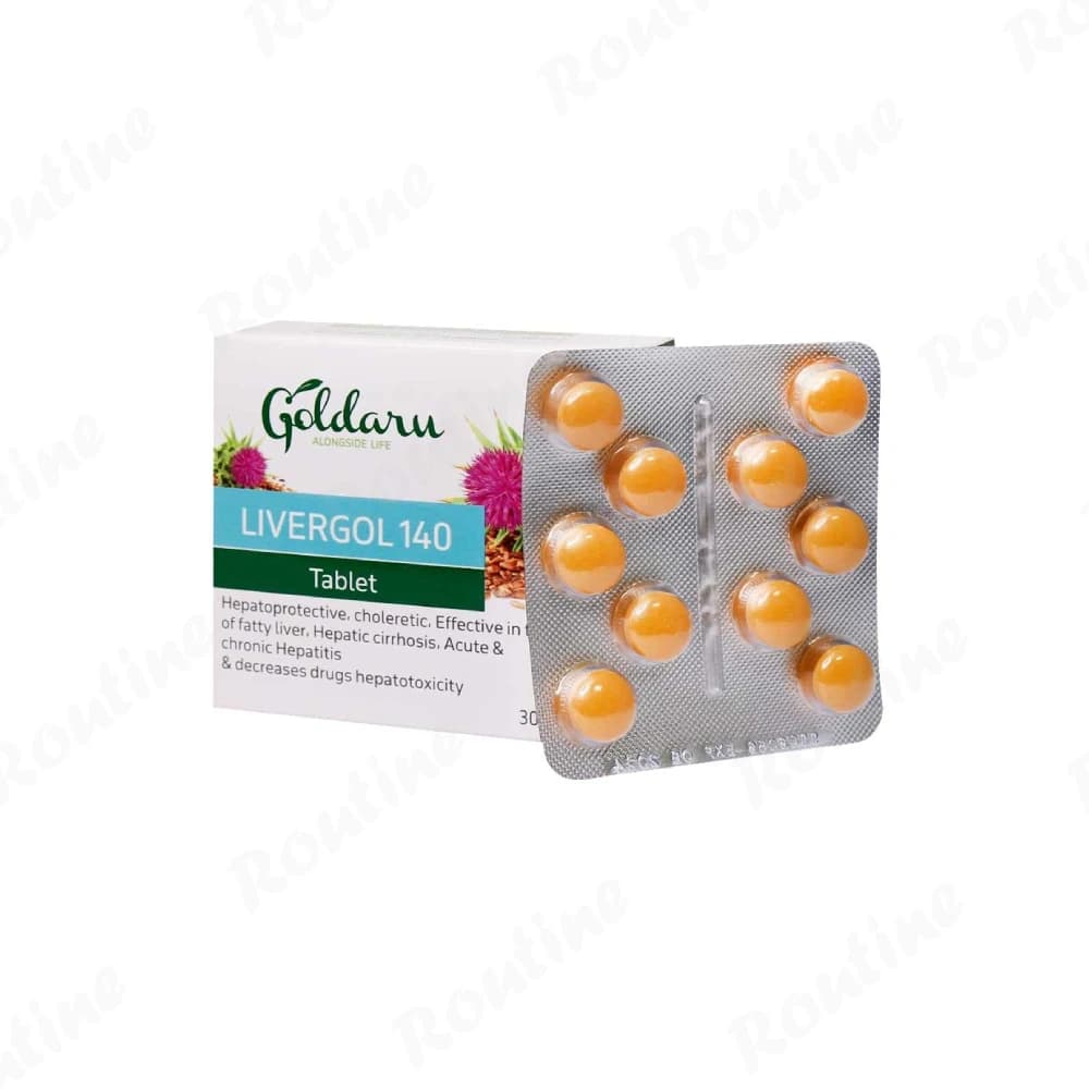 قرص لیورگل 140 گل دارو 30 عدد — تصویر 2