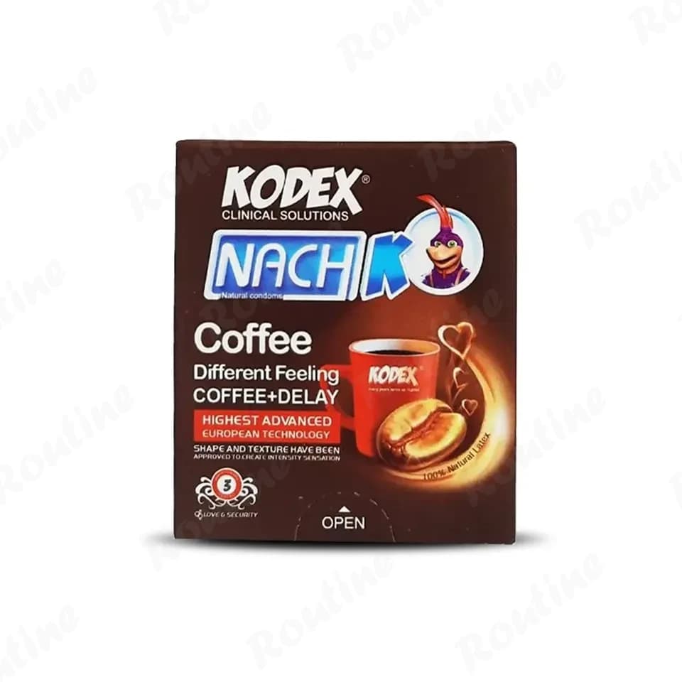 کاندوم تاخیری مدل Coffee Delay کدکس — تصویر 2