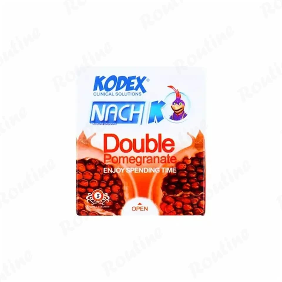 کاندوم تاخیری مدل Double Pomegranate کدکس — تصویر 2