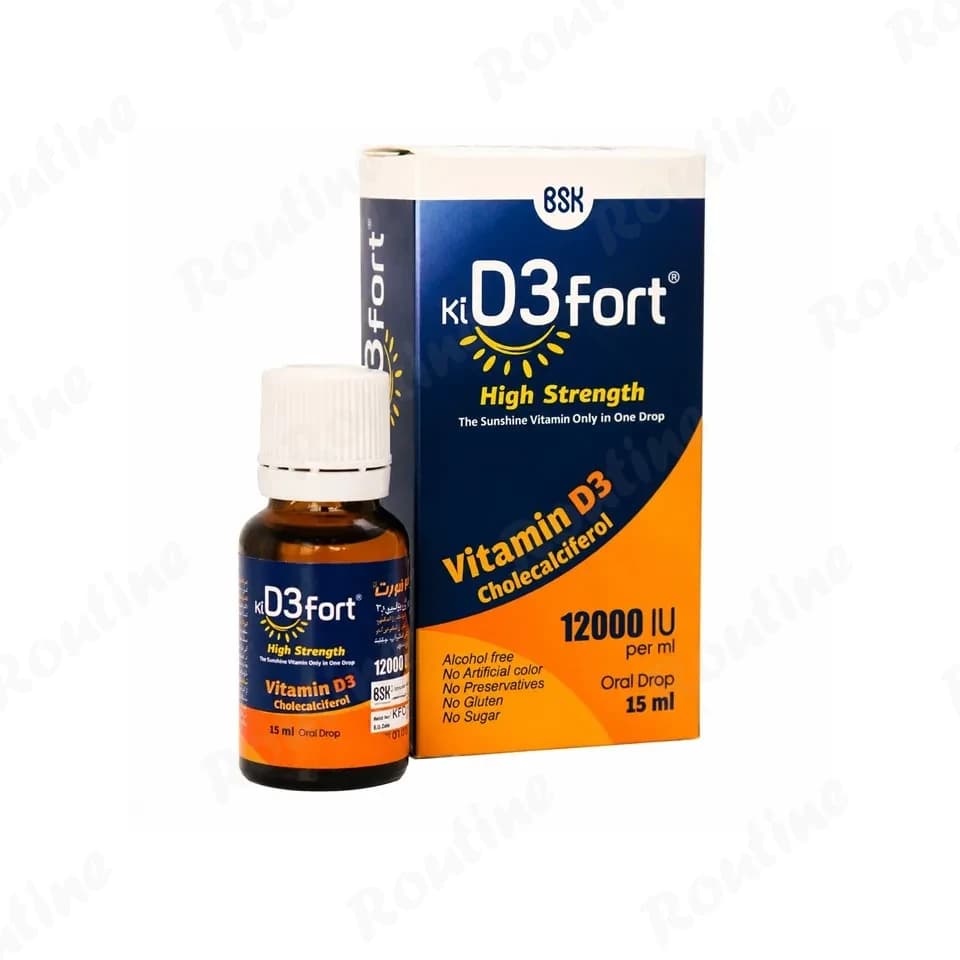 قطره کید ۳ فورت (Kid3 Fort) بی اس کی 15 میلی‌لیتر