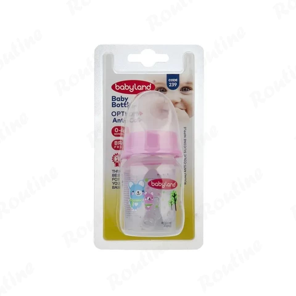 شیشه شیر بیبی لند 0 تا 6 ماه کد 239 — تصویر 2