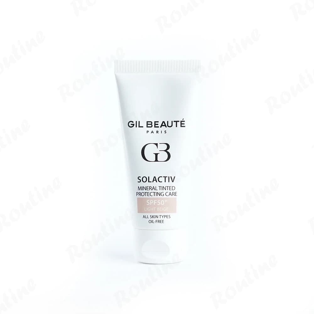 ضد آفتاب مینرال بژ روشن SPF 50 سل اکتیو ژیل بوته