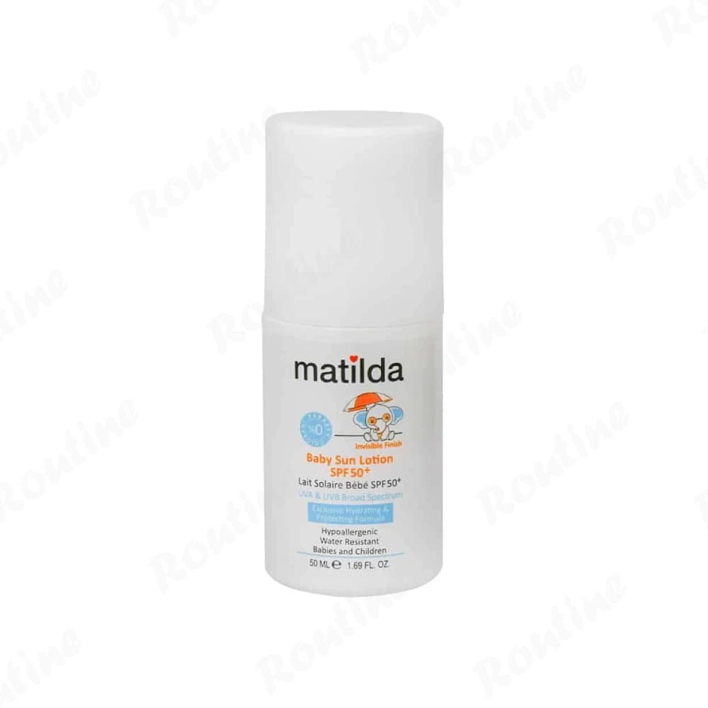 لوسیون ضد آفتاب کودک SPF 50 ماتیلدا 50 میلیلیتر