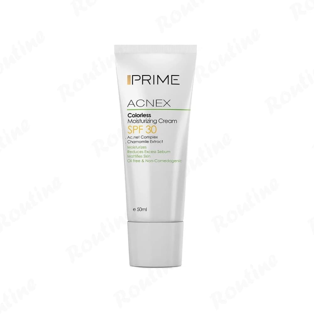کرم مرطوب کننده بدون رنگ SPF30 پرایم