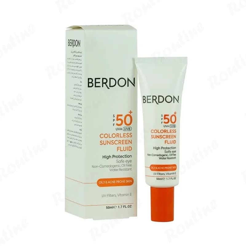 کرم ضد آفتاب بیرنگ پوست چرب و آکنه ای SPF50 بردون
