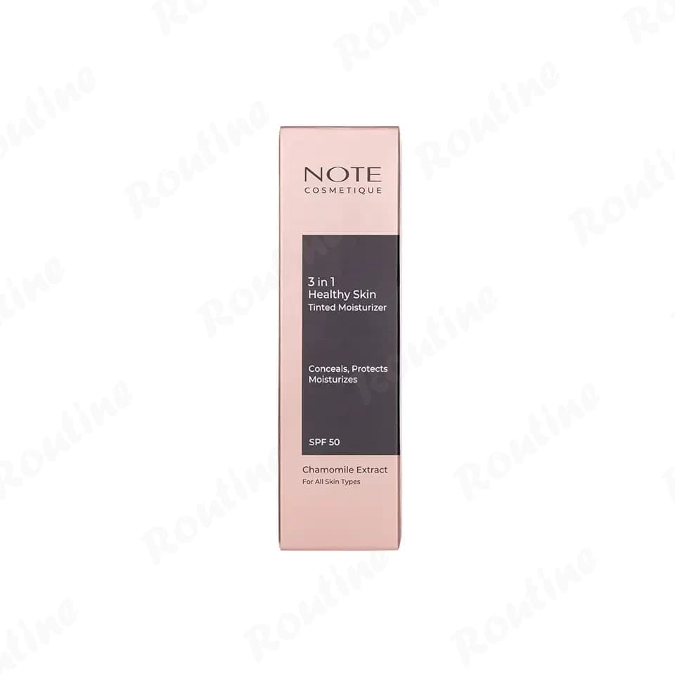 کرم مرطوبکننده رنگی 3 در 1 مدل Healthy Skin نوت