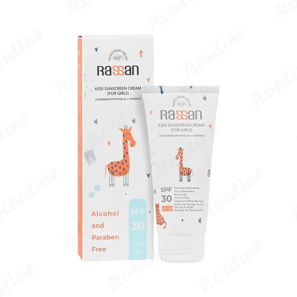 کرم ضد آفتاب دخترانه SPF30 راسن 40 میلیلیتر