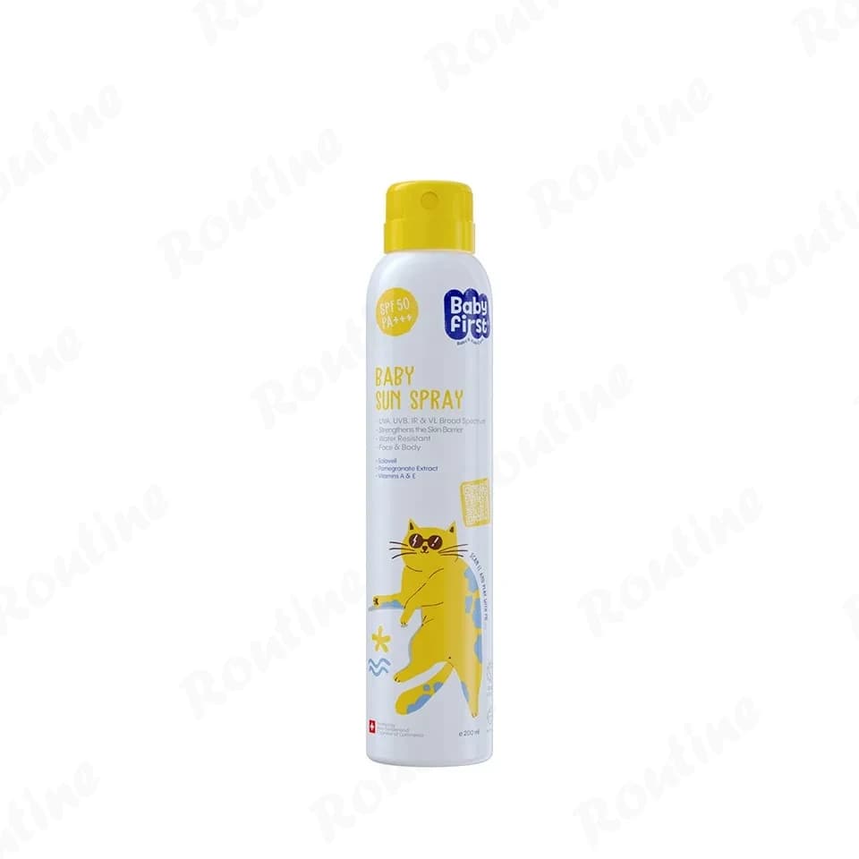 اسپری ضد آفتاب کودک بیبی فرست SPF50