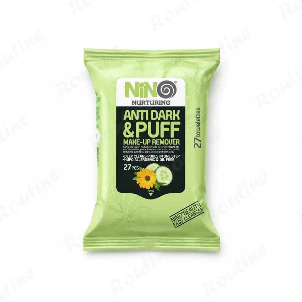 دستمال مرطوب آرایش پاککن مدل Cucumber نینو 27 عددی