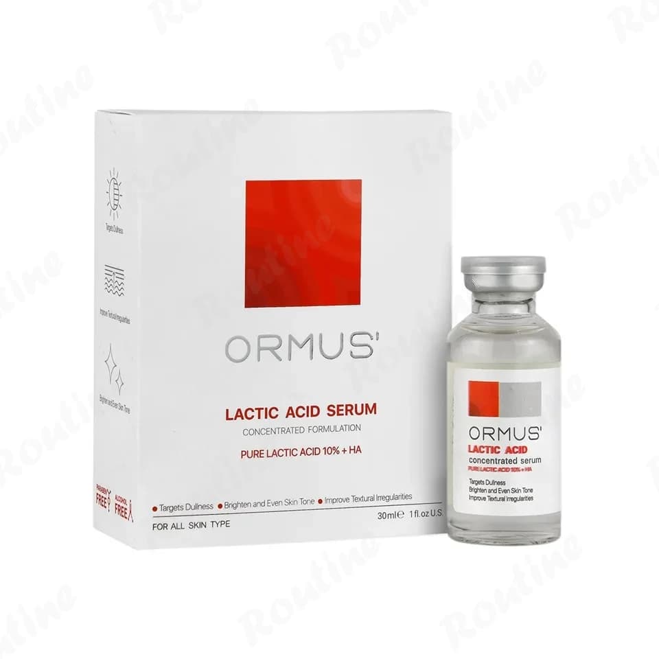 سرم لایه بردار لاکتیک اسید 10 درصد پلاس (Lactic Acid 10% Plus) اورموس 30 میلی لیتر